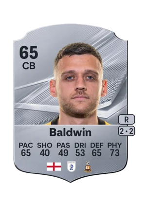 Baldwin - 65 - Rare EA FC 27 card