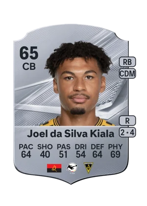 Joel da Silva Kiala - 65 - Rare EA FC 27 card
