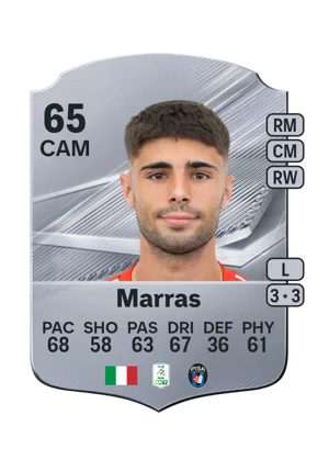 Marras - 65 - Rare EA FC 27 card