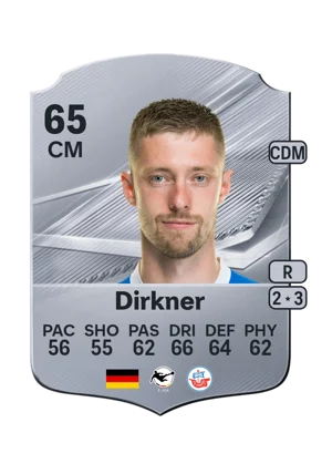 Dirkner - 65 - Rare EA FC 27 card