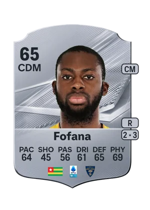 Fofana - 65 - Rare EA FC 27 card