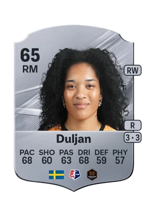 Duljan - 65 - Rare EA FC 27 card
