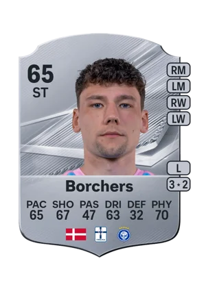 Borchers - 65 - Rare EA FC 27 card