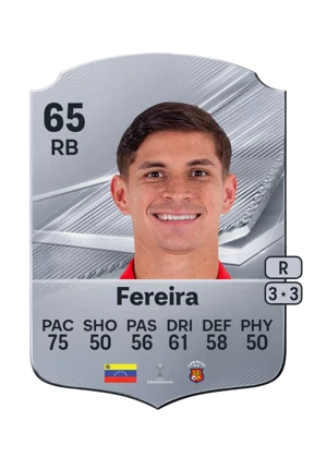 Fereira - 65 - Rare EA FC 27 card