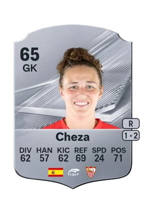 Cheza - 65 - Rare EA FC 27 card