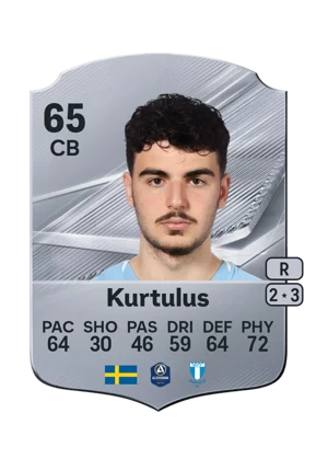 Kurtulus - 65 - Rare EA FC 27 card