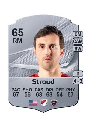 Stroud - 65 - Rare EA FC 27 card
