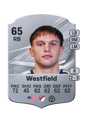 Westfield - 65 - Rare EA FC 27 card