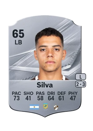 Silva - 65 - Rare EA FC 27 card
