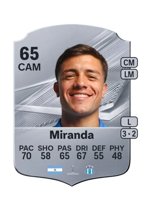 Miranda - 65 - Rare EA FC 27 card