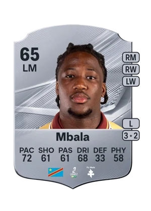 Mbala - 65 - Rare EA FC 27 card