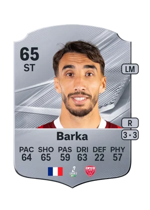 Barka - 65 - Rare EA FC 27 card