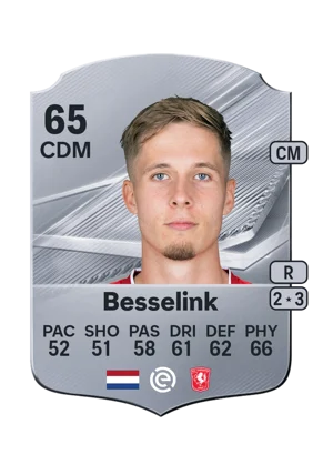 Besselink - 65 - Rare EA FC 27 card