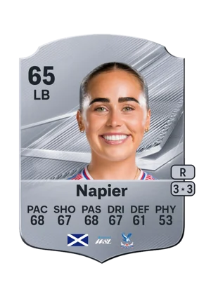 Napier - 65 - Rare EA FC 27 card