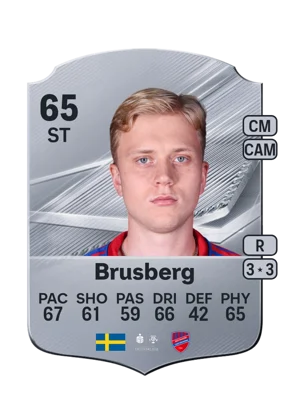 Brusberg - 65 - Rare EA FC 27 card