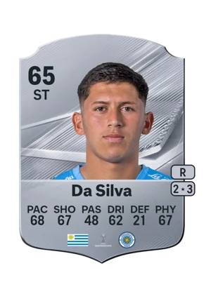 Da Silva - 65 - Rare EA FC 27 card