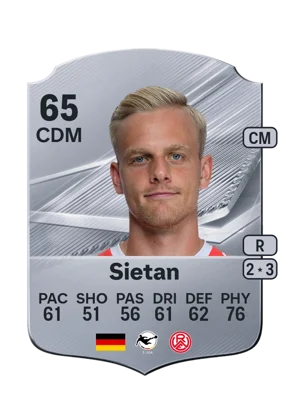 Sietan - 65 - Rare EA FC 27 card