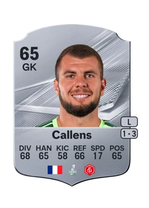 Callens - 65 - Rare EA FC 27 card