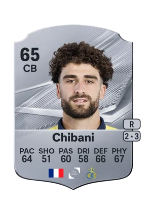 Chibani - 65 - Rare EA FC 27 card
