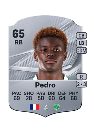 Pedro - 65 - Rare EA FC 27 card