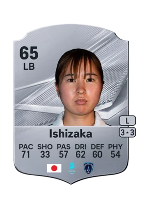 Ishizaka - 65 - Rare EA FC 27 card
