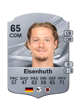 Eisenhuth - 65 - Rare EA FC 27 card