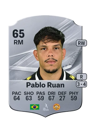 Pablo Ruan - 65 - Rare EA FC 27 card