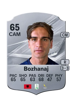 Bozhanaj - 65 - Rare EA FC 27 card