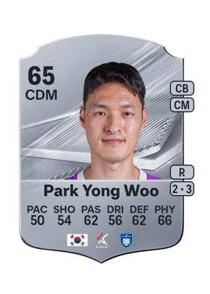Park Yong Woo - 65 - Rare EA FC 27 card
