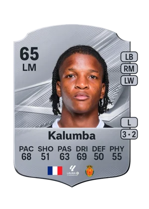 Kalumba - 65 - Rare EA FC 27 card