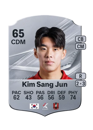 Kim Sang Jun - 65 - Rare EA FC 27 card