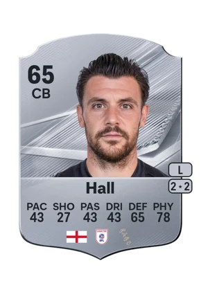 Hall - 65 - Rare EA FC 27 card
