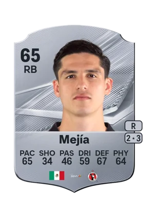 Mejía - 65 - Rare EA FC 27 card