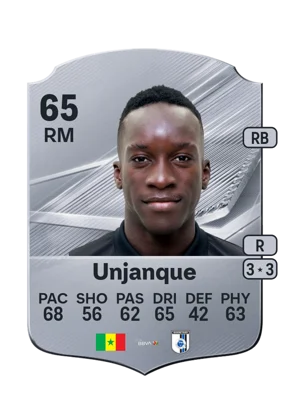 Unjanque - 65 - Rare EA FC 27 card