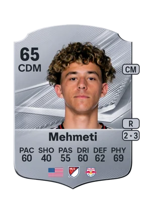 Mehmeti - 65 - Rare EA FC 27 card