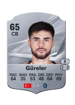 Güreler - 65 - Rare EA FC 27 card