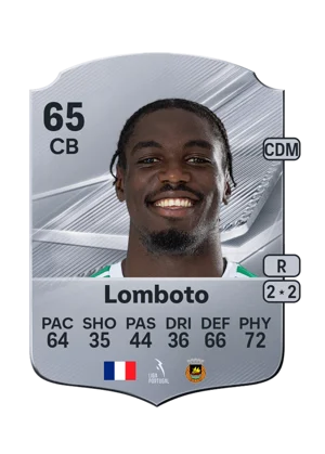 Lomboto - 65 - Rare EA FC 27 card