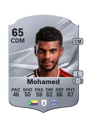 Mohamed - 65 - Rare EA FC 27 card