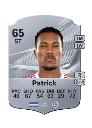 Patrick - 65 - Rare EA FC 27 card