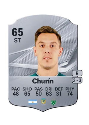 Churín - 65 - Rare EA FC 27 card