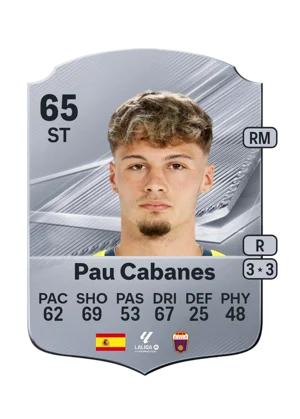 Pau Cabanes - 65 - Rare EA FC 27 card