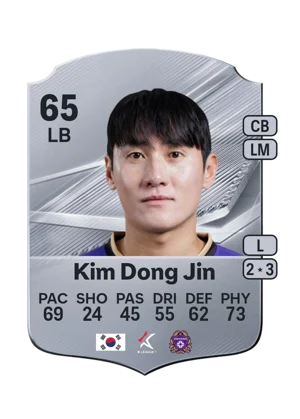 Kim Dong Jin - 65 - Rare EA FC 27 card