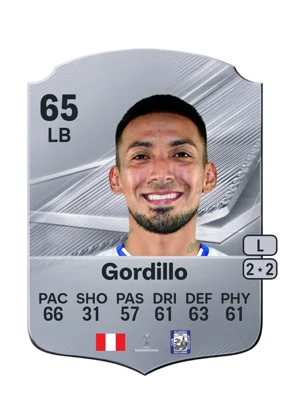 Gordillo - 65 - Rare EA FC 27 card
