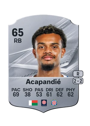 Acapandié - 65 - Rare EA FC 27 card
