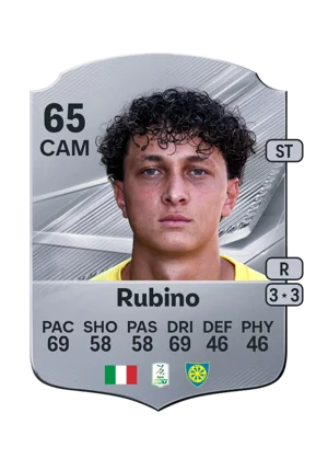 Rubino - 65 - Rare EA FC 27 card