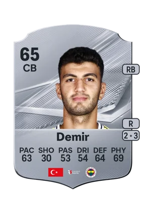 Demir - 65 - Rare EA FC 27 card