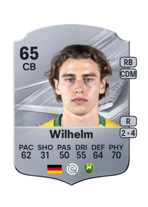 Wilhelm - 65 - Rare EA FC 27 card