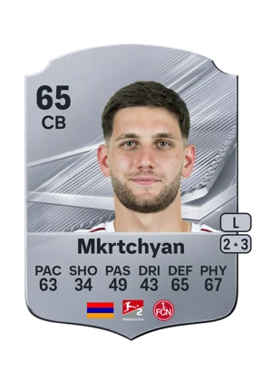 Mkrtchyan - 65 - Rare EA FC 27 card