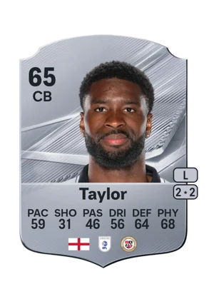 Taylor - 65 - Rare EA FC 27 card