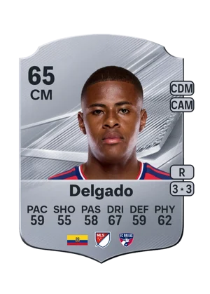 Delgado - 65 - Rare EA FC 27 card